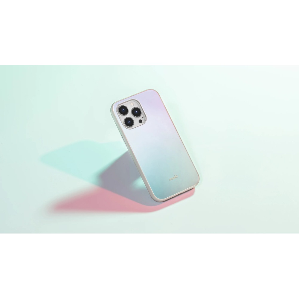 Защитный чехол Moshi iGlaze for iPhone 13 Pro Цвет: Серебряный